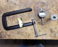 Clamp and Dial Caliper